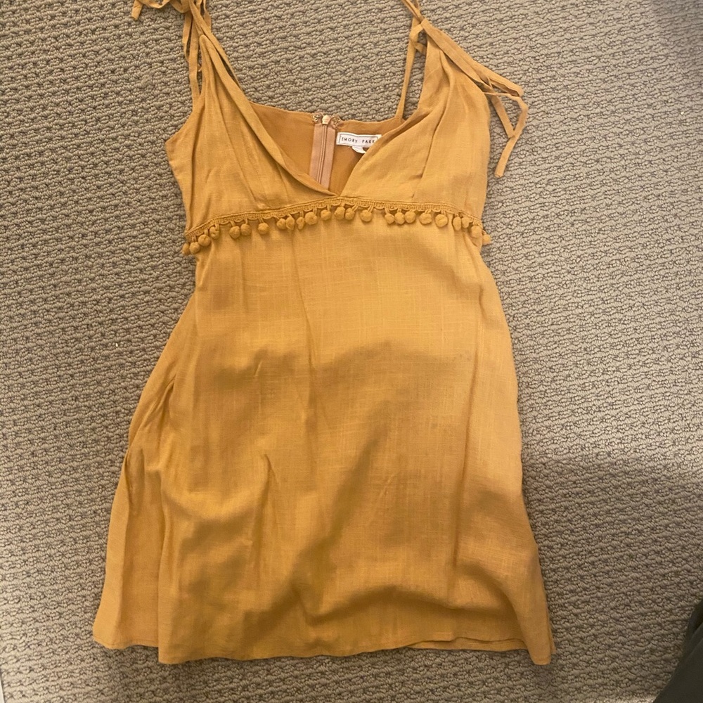 Yellow Mini Sundress